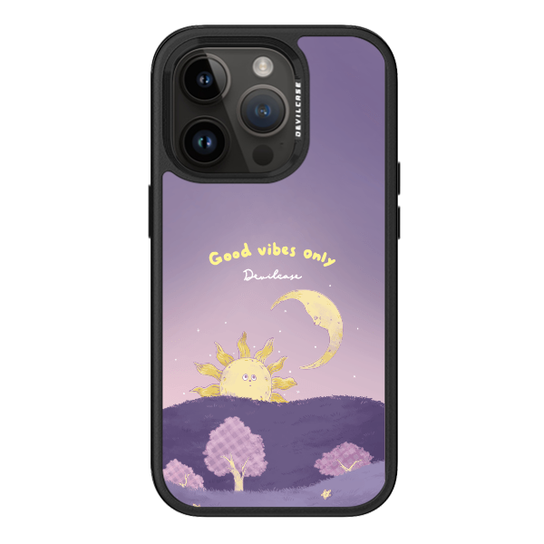 彩繪手機殼 - 好心情太陽和月亮 | 惡魔防摔殼 PRO