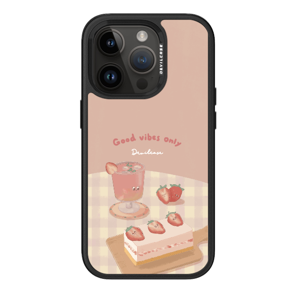 彩繪手機殼 - 好心情草莓甜點 | 惡魔防摔殼 PRO