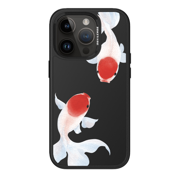 彩繪手機殼 - 紅帽金魚 | 惡魔防摔殼 PRO