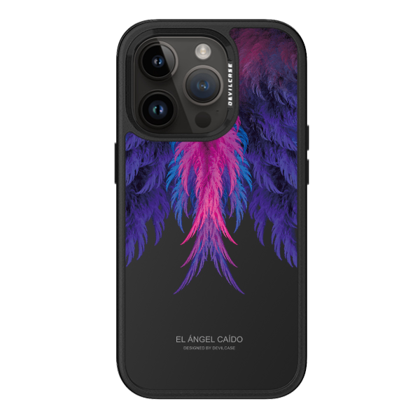 彩繪手機殼 - 紫羽翼 | 惡魔防摔殼 PRO