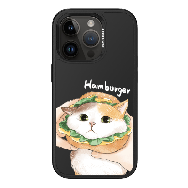彩繪手機殼 - 漢堡貓貓 | 惡魔防摔殼 PRO