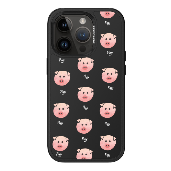 彩繪手機殼 - 粉紅小豬 | 惡魔防摔殼 PRO
