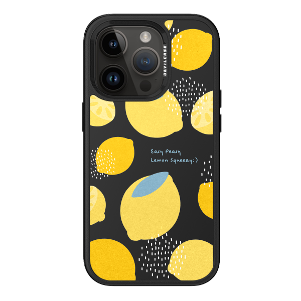 彩繪手機殼 - 黃黃檸檬 | 惡魔防摔殼 PRO