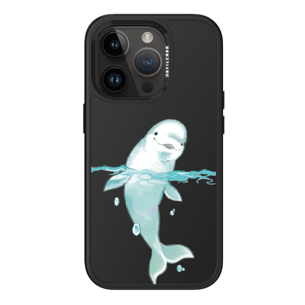 彩繪手機殼 - 海洋生物白鯨 | 惡魔防摔殼 PRO