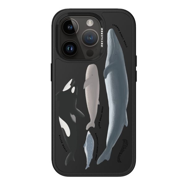 彩繪手機殼 - 鯨魚們 | 惡魔防摔殼 PRO