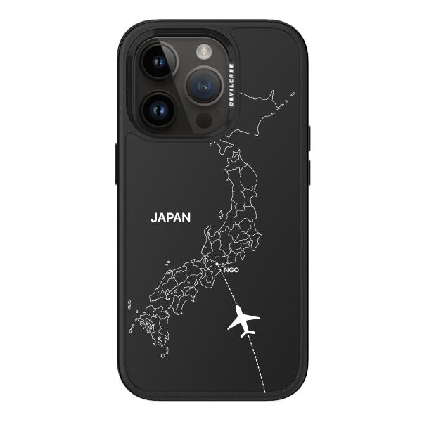 彩繪手機殼 - 飛往日本名古屋(白) | 惡魔防摔殼 PRO
