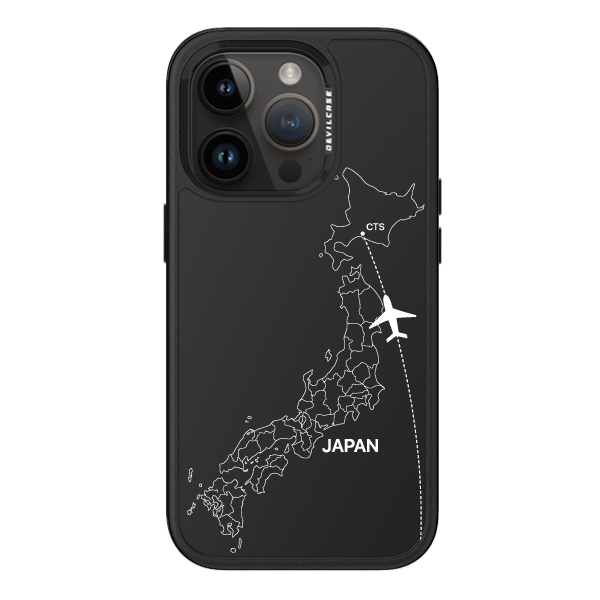 彩繪手機殼 - 飛往札幌新千歲機場(白) | 惡魔防摔殼 PRO