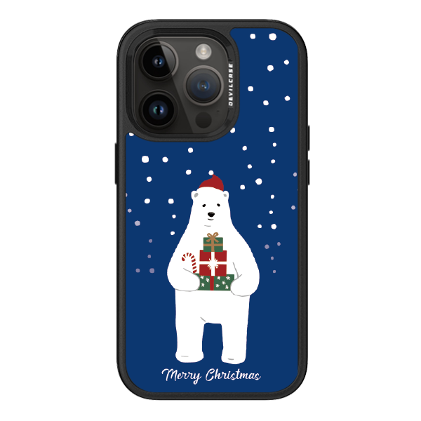 彩繪手機殼 - 聖誕北極熊 | 惡魔防摔殼 PRO