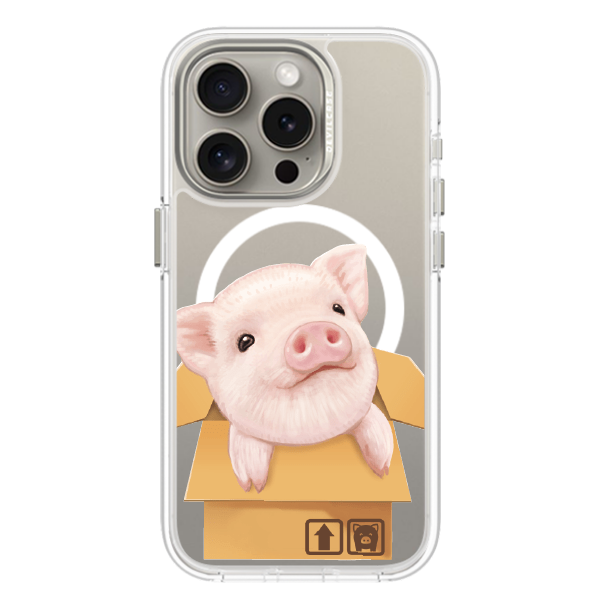 彩繪手機殼 - 豬豬求包養 | 惡魔防摔殼(磁吸版)