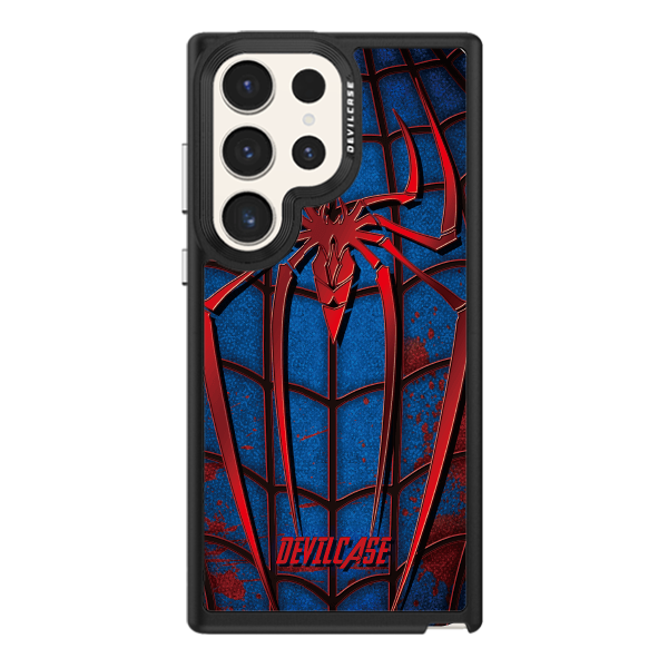 彩繪手機殼 - 紅藍蜘蛛 | 惡魔防摔殼(標準版): 黑色