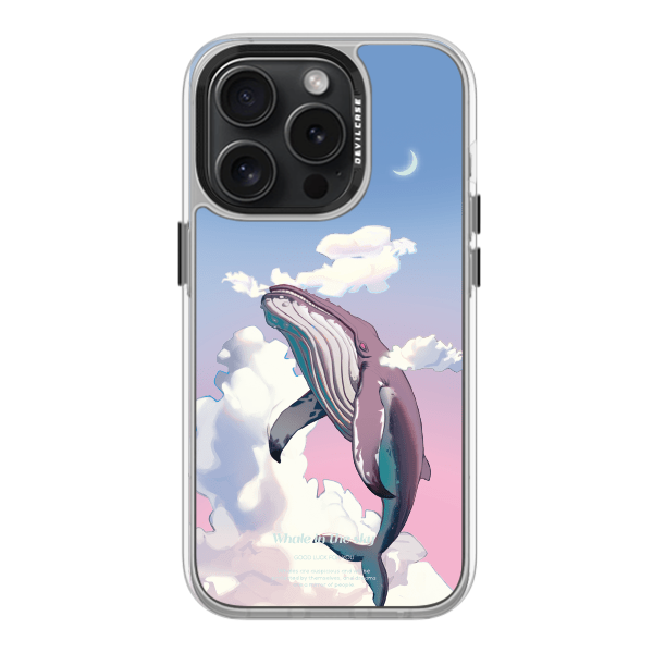 彩繪手機殼 - 空鯨 | 惡魔防摔殼(標準版): 透明