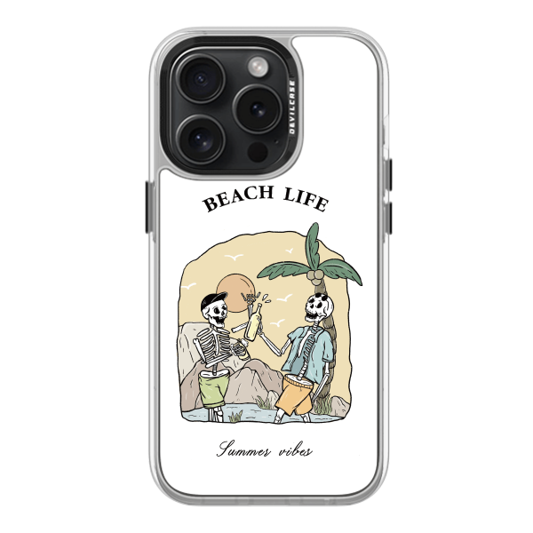 彩繪手機殼 - beach life | 惡魔防摔殼(標準版): 透明