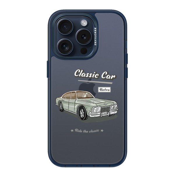 彩繪手機殼 - Classic Car | 惡魔防摔殼(標準版): 透海藍
