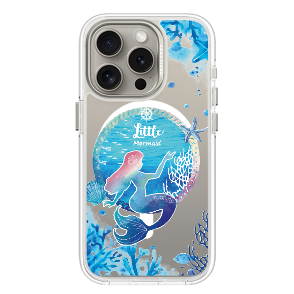 彩繪手機殼 - 蔚藍海美人魚 | 惡魔防摔殼(磁吸版)