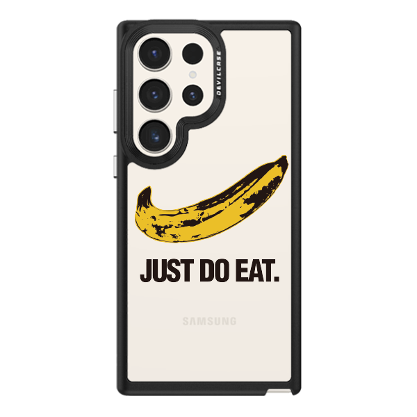 彩繪手機殼 - 翻玩就是吃香蕉 | 惡魔防摔殼(標準版): 黑色