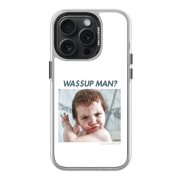 彩繪手機殼 - WA$$UP MAN | 惡魔防摔殼(標準版): 透明