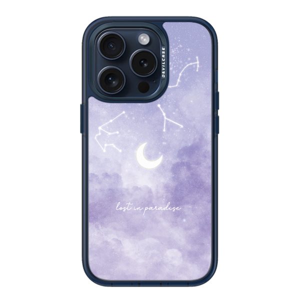 彩繪手機殼 - Purple Sky | 惡魔防摔殼(標準版): 透海藍