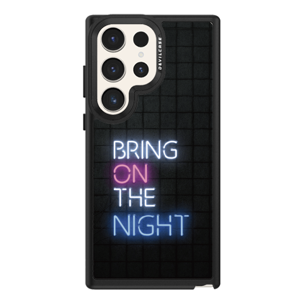 彩繪手機殼 - Bring on the night | 惡魔防摔殼(標準版): 黑色