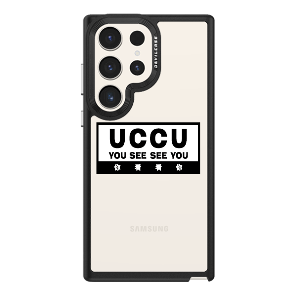 彩繪手機殼 - UCCU | 惡魔防摔殼(標準版): 黑色
