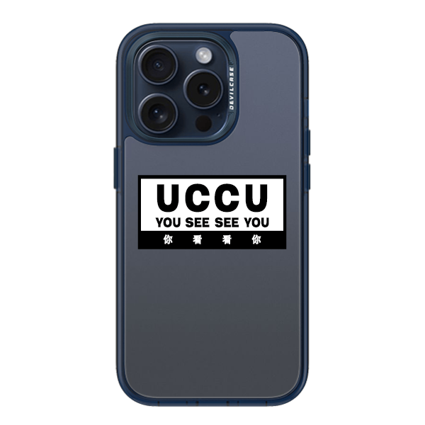 彩繪手機殼 - UCCU | 惡魔防摔殼(標準版): 透海藍