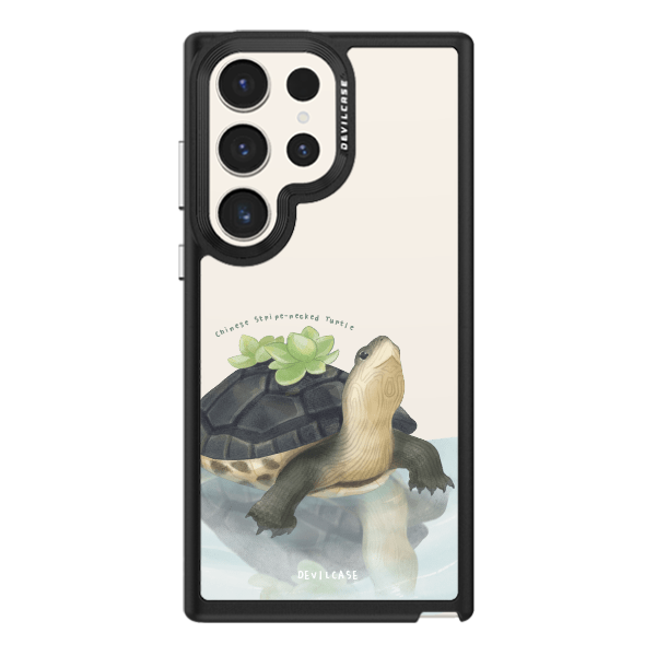 彩繪手機殼 - 斑龜 | 惡魔防摔殼(標準版): 黑色
