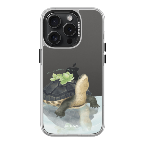 彩繪手機殼 - 斑龜 | 惡魔防摔殼(標準版): 透明