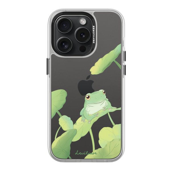 彩繪手機殼 - 老爺樹蛙 | 惡魔防摔殼(標準版): 透明