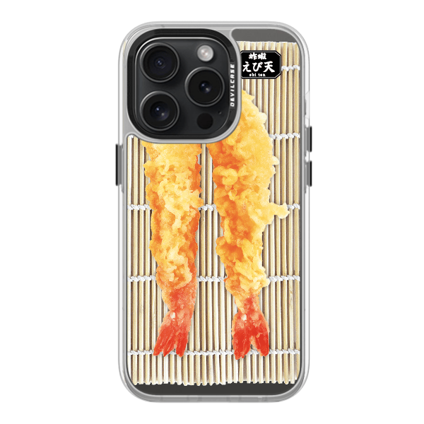 彩繪手機殼 - 兩隻炸蝦 | 惡魔防摔殼(標準版): 透明