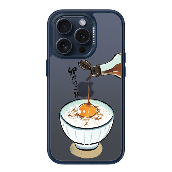 彩繪手機殼 - 生蛋拌飯 | 惡魔防摔殼(標準版): 透海藍