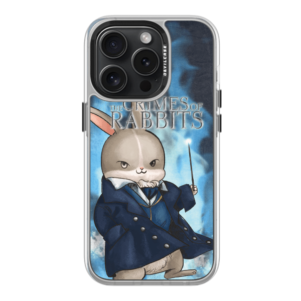 彩繪手機殼 - 兔兔君的罪行 | 惡魔防摔殼(標準版): 透明