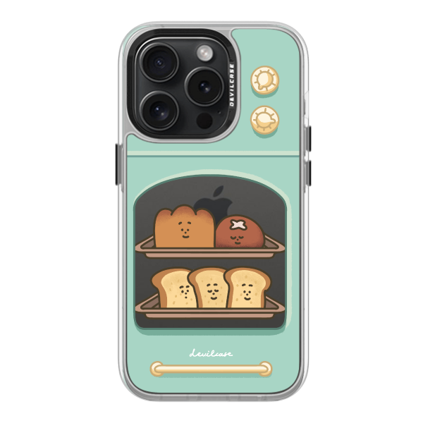 彩繪手機殼 - 烤箱裡的麵包 | 惡魔防摔殼(標準版): 透明