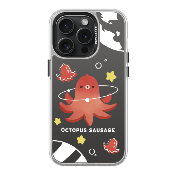 彩繪手機殼 - 章魚香腸小宇宙 | 惡魔防摔殼(標準版): 透明