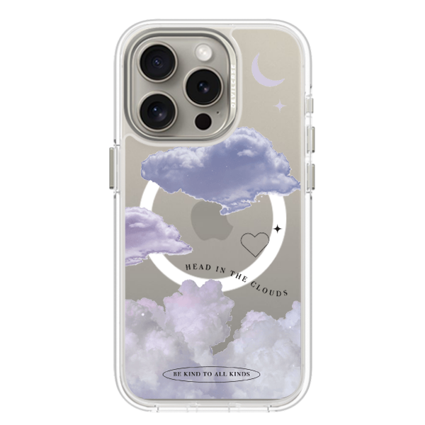 彩繪手機殼 - Purple Clouds | 惡魔防摔殼(磁吸版)