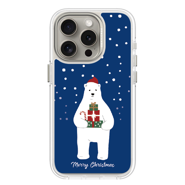 彩繪手機殼 - 聖誕北極熊 | 惡魔防摔殼(磁吸版)