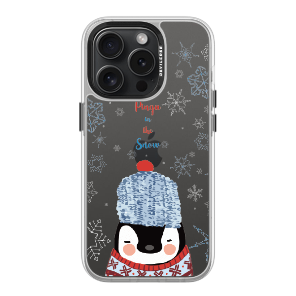 彩繪手機殼 - 企鵝過冬 | 惡魔防摔殼(標準版): 透明