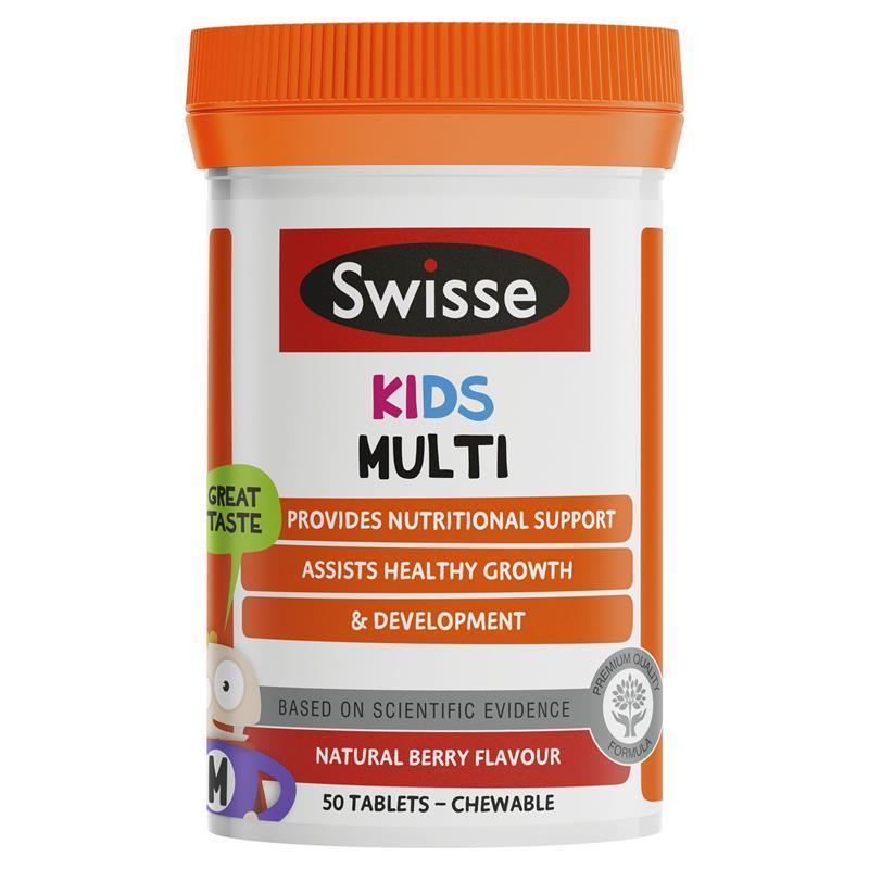 Kids Multivitamin 50 Chewable Tablets | Swisse