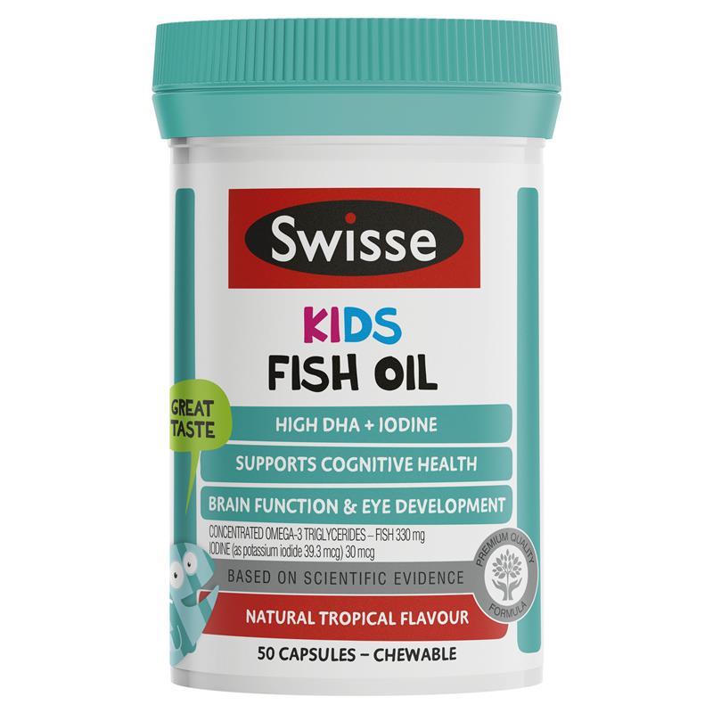Kids Fish Oil 50 Burstlets | Swisse