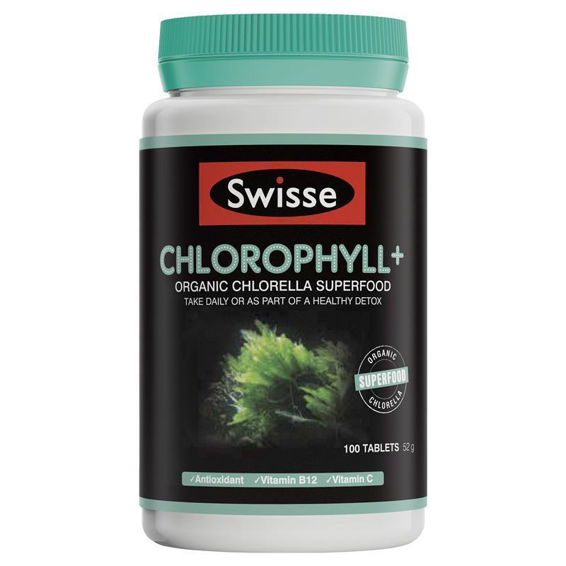 Chlorophyll+ 100 Tablets | Swisse