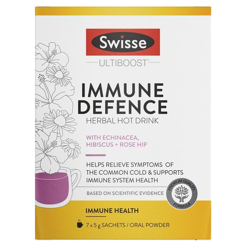 Immune Defence Herbal Hot Drink 7 x 5g Sachets | Swisse