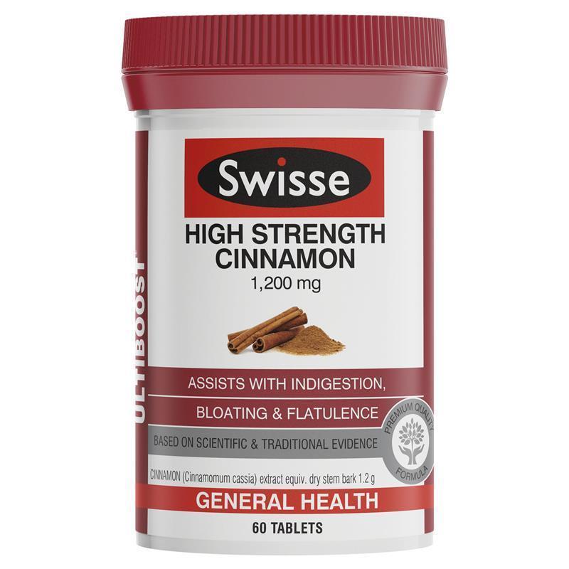 Ultiboost High Strength Cinnamon 60 Tablets | Swisse