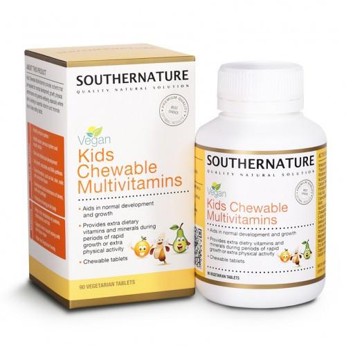 澳洲康倍 兒童多種維生素咀嚼片 Southernature Kids Chewable Multivitamins | SOUTHERNATURE