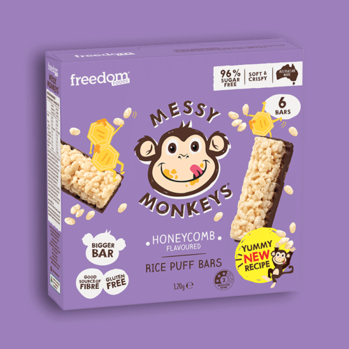 Messy Monkeys Rick Puff Bar - Honeycomb (6x20g)