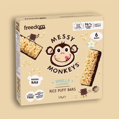 Messy Monkeys Rick Puff Bar - Vanilla (6x20g)