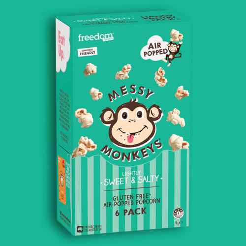 Messy Monkeys Popcorn - Sweet Salty (6x13g)